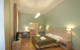 TOP family suite s lodžií či terasou (dvě samostatné ložnice): 110 - 137 m²
